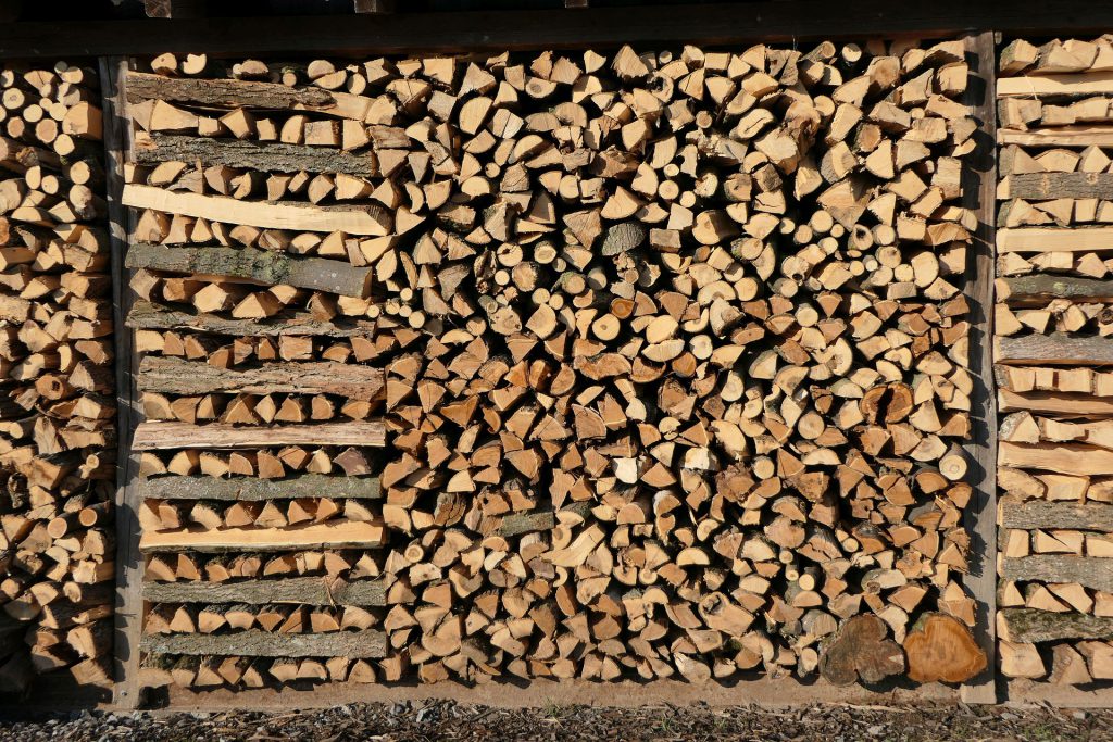 Brennholz lagern